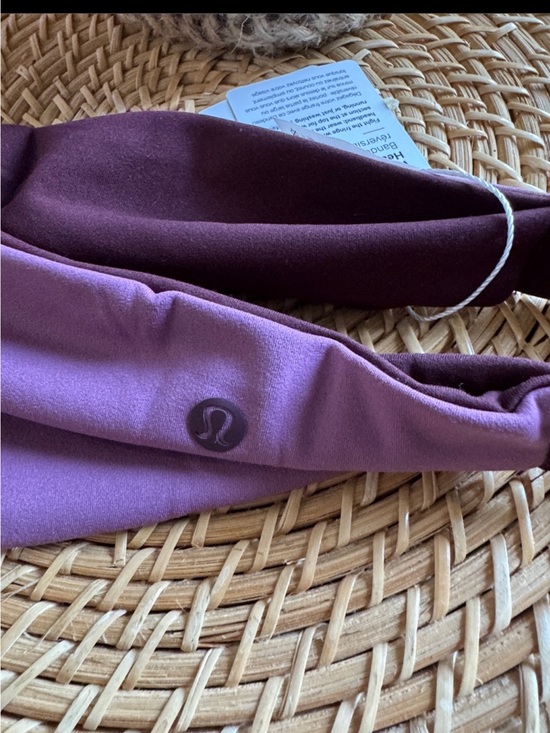 Lululemon Accessories - LULULEMON FRINGE FIGHTER REVERSIBLE HEADBAND NWT